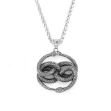 Snake Titanium Steel Pendant - Durable Minimalist Design snake - label