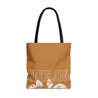 Snake Tote Bag (AOP) - 3 Sizes | All - over Print | Durable Polyester | 5 Color Handles snake - label