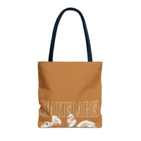 Snake Tote Bag (AOP) - 3 Sizes | All - over Print | Durable Polyester | 5 Color Handles snake - label