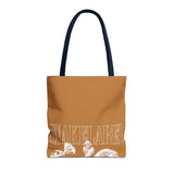 Snake Tote Bag (AOP) - 3 Sizes | All - over Print | Durable Polyester | 5 Color Handles snake - label