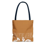 Snake Tote Bag (AOP) - 3 Sizes | All - over Print | Durable Polyester | 5 Color Handles snake - label