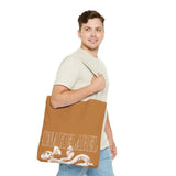 Snake Tote Bag (AOP) - 3 Sizes | All - over Print | Durable Polyester | 5 Color Handles snake - label