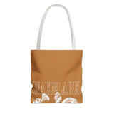 Snake Tote Bag (AOP) - 3 Sizes | All - over Print | Durable Polyester | 5 Color Handles snake - label