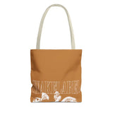 Snake Tote Bag (AOP) - 3 Sizes | All - over Print | Durable Polyester | 5 Color Handles snake - label