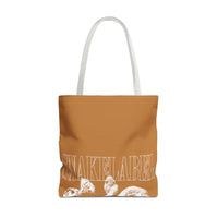 Snake Tote Bag (AOP) - 3 Sizes | All - over Print | Durable Polyester | 5 Color Handles snake - label