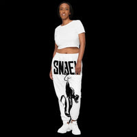 Snake Track Pants with Water - Resistant Fabric & Zip Pockets snake - label