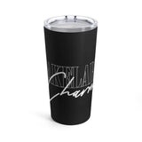 Snake Tumbler 20oz: Stainless Steel Insulated Beverage Holder snake - label