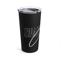 Snake Tumbler 20oz: Stainless Steel Insulated Beverage Holder snake - label