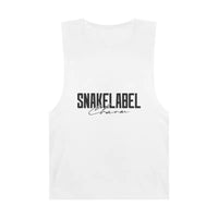 Snake Unisex Barnard Tank with Sleeveless Design & Combed Cotton Fabric for Gym Workouts snake - label