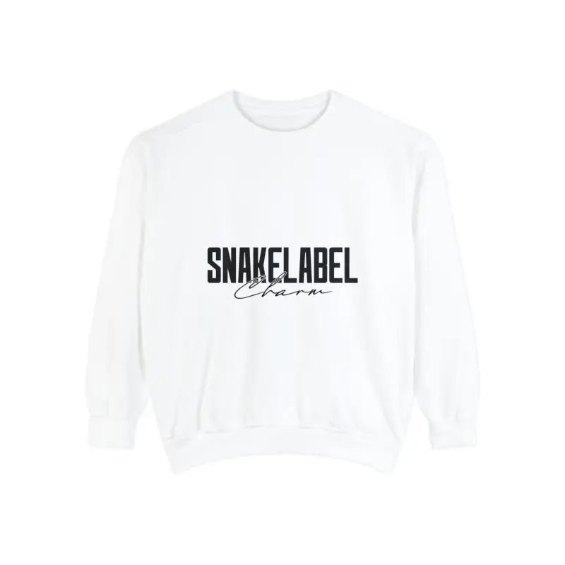 Snake Unisex Garment - Dyed snake Sweatshirt | Luxe Comfort with 80% Cotton Blend snake - label