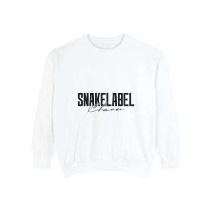 Snake Unisex Garment - Dyed snake Sweatshirt | Luxe Comfort with 80% Cotton Blend snake - label