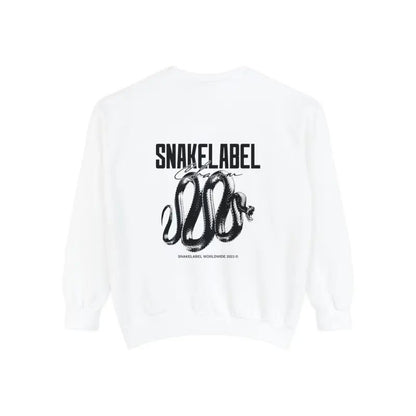 Snake Unisex Garment - Dyed snake Sweatshirt | Luxe Comfort with 80% Cotton Blend snake - label