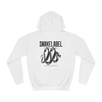 Snake Unisex Hoodie: Cozy 80% Cotton Blend, Kangaroo Pocket, Multiple Colors snake - label