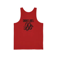 Snake Unisex Jersey Tank - Lightweight Comfort & Versatile Style snake - label