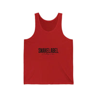 snake Unisex Jersey Tank - XS / Red - Tank Top