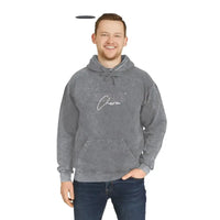 snake Unisex Mineral Wash Hoodie - Mineral Grey / S - Hoodie