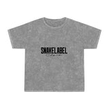 Snake Unisex Mineral Wash T-Shirt | 100% Cotton, Retro Style Tee snake - label