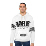 Snake Unisex Pullover Hoodie with Customizable Design in 100% Polyester Fabric snake - label