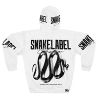 Snake Unisex Pullover Hoodie with Customizable Design in 100% Polyester Fabric snake - label