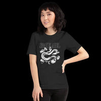 Snake Unisex T-Shirt: 100% Cotton Lightweight Style with Durability snake - label