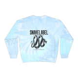 Snake Unisex Tie - Dye Sweatshirt - Customizable Design, Vibrant Colors & Cozy Fit snake - label