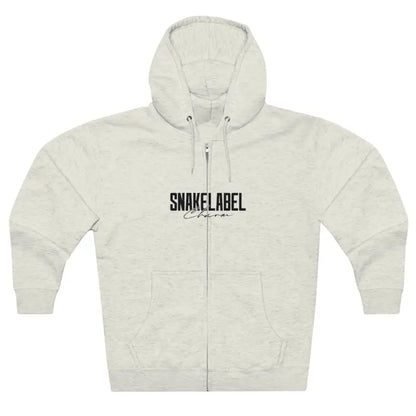 Snake Unisex Zip Hoodie: 80% Cotton, 20% Polyester, Medium - Heavy Fabric, Regular Fit snake - label