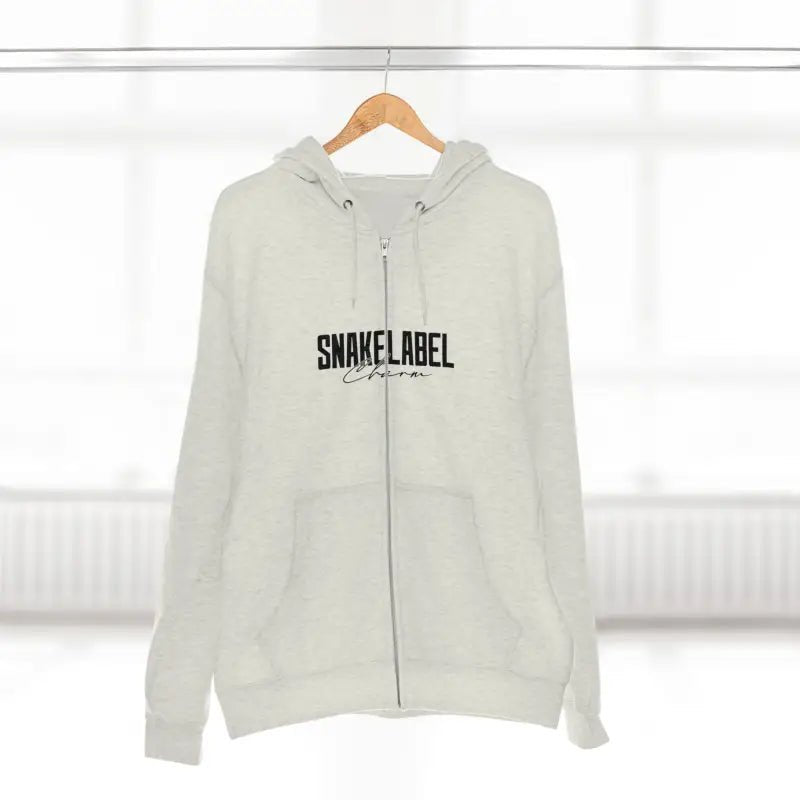 Snake Unisex Zip Hoodie: 80% Cotton, 20% Polyester, Medium - Heavy Fabric, Regular Fit snake - label