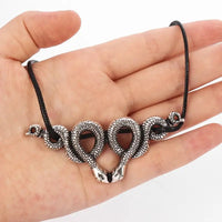 Snake Winding Pendant with Exquisite Snake Shape for Unisex Style snake - label