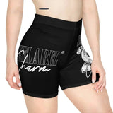 Snake Women's Biker Shorts with 1.5" Waistband & Moisture - Wicking Fabric snake - label