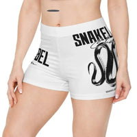 Snake Women's Shorts with Moisture - Wicking Fabric & All - Over Print snake - label