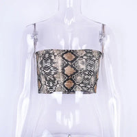 Snake - Wrapped Chest T-Shirt with Stylish Design & Versatile Colors snake - label