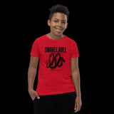 Snake Youth Short Sleeve T-Shirt with 100% Combed Cotton - Lightweight & Stylish Tee for Kids snake - label