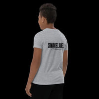 Snake Youth Short Sleeve T-Shirt with 100% Combed Cotton - Lightweight & Stylish Tee for Kids snake - label