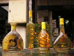 Snake wine