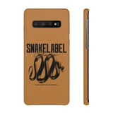 snap phone case Polycarbonate Protection snake - label