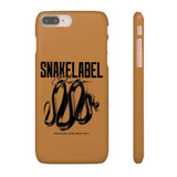 snap phone case Polycarbonate Protection snake - label