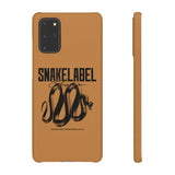 snap phone case Polycarbonate Protection snake - label