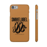 snap phone case Polycarbonate Protection snake - label