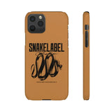 snap phone case Polycarbonate Protection snake - label