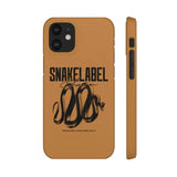 snap phone case Polycarbonate Protection snake - label