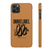 snap phone case Polycarbonate Protection snake - label