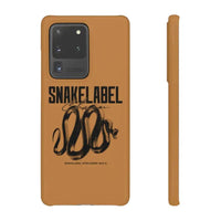 snap phone case Polycarbonate Protection snake - label