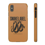 snap phone case Polycarbonate Protection snake - label