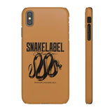 snap phone case Polycarbonate Protection snake - label