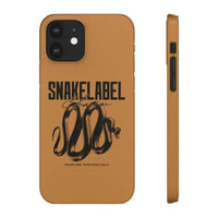 snap phone case Polycarbonate Protection snake - label