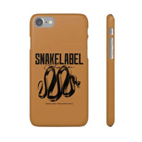 snap phone case Polycarbonate Protection snake - label