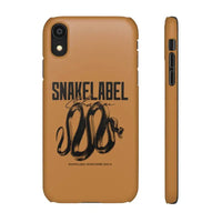 snap phone case Polycarbonate Protection snake - label