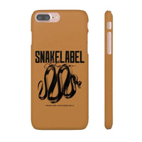 snap phone case Polycarbonate Protection snake - label