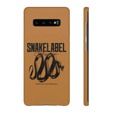 snap phone case Polycarbonate Protection snake - label