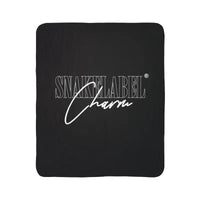 Soft Touch Fleece Sherpa Blanket | 100% Polyester, Custom - Print Design snake - label